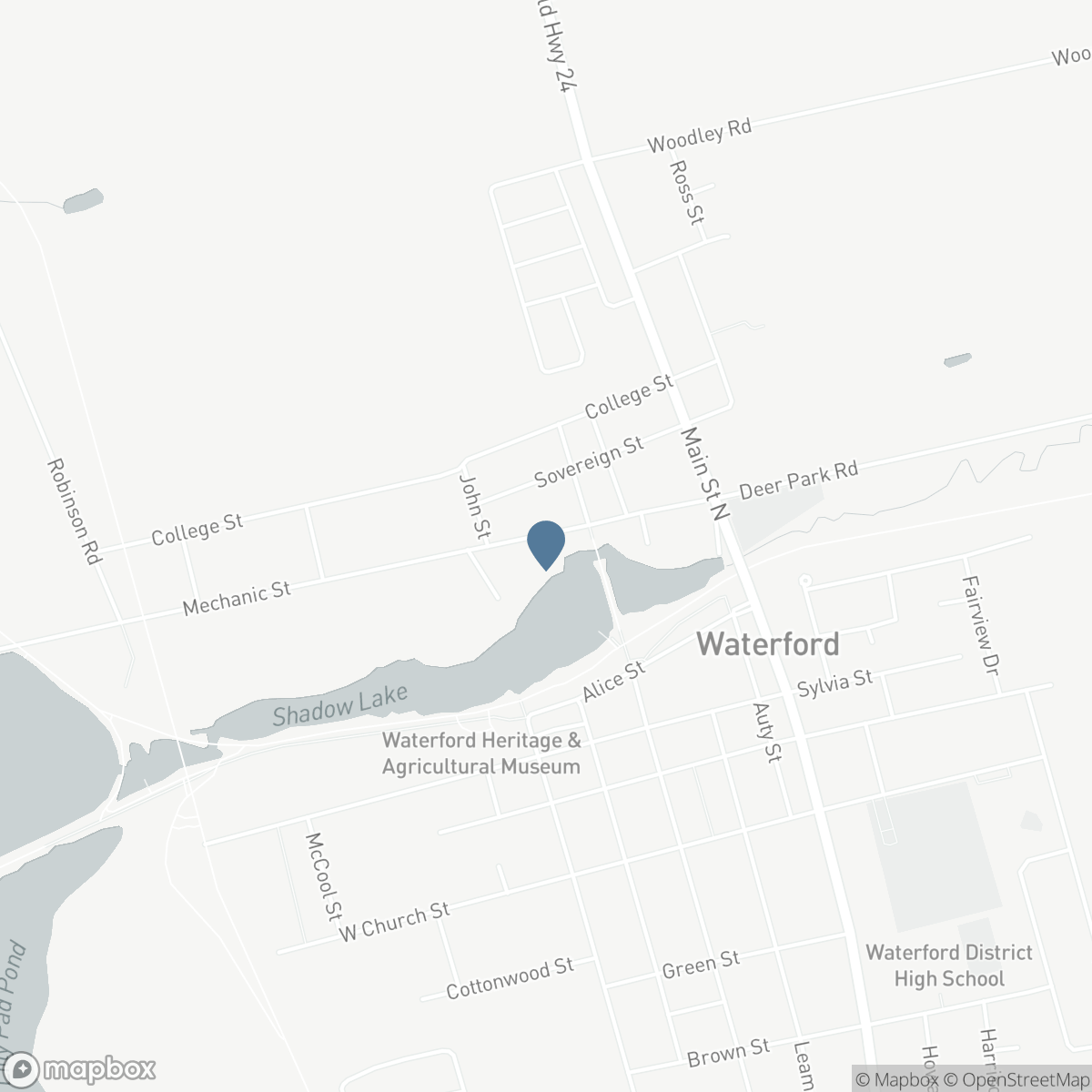 100 MECHANIC Street W, Waterford, Ontario N0E 1Y0